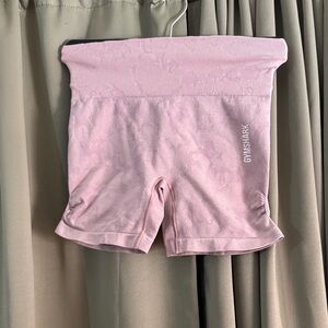 Gymshark Light Pink Athletic Shorts